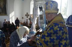 Архиепископ Артемий совершил литургию в храме деревни Гудевичи