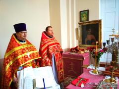 В храме деревни Дубно состоялось соборное богослужение священнослужителей Мостовского благочиния