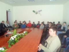 Священник встретился со студентами Гродненского колледжа коммунального хозяйства