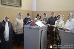 Архиепископ Артемий совершил литургию в храме деревни Деречин