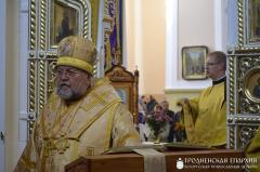 Архиепископ Артемий совершил литургию в храме деревни Деречин