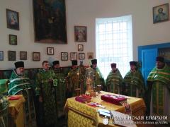 В храме деревни Сидельники состоялось соборное богослужение духовенства Волковысского благочиния