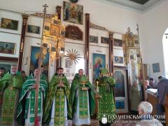 В храме деревни Сидельники состоялось соборное богослужение духовенства Волковысского благочиния