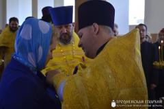 Архиепископ Артемий совершил литургию в храме деревни Демброво