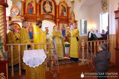 Праваслаўныя прыхаджане  ў в. Дзембрава адсвяткавалі 25-годдзе храма