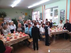 Священник принял участие в мероприятии в школе №3 города Скиделя