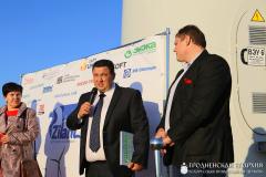 Священник принял участие в открытии ветропарка ветровых электростанций