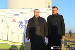 Священник принял участие в открытии ветропарка ветровых электростанций