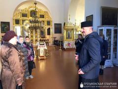 Священник встретился с посетителями отделения дневного пребывания людей пожилого возраста