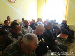 В исправительном учреждении открытого типа №29 состоялась встреча со священником