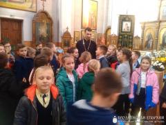 Школьники посетили кафедральный собор Волковыска
