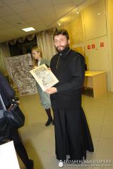 Педагогі  і святары са Шчучына наведалi выставу «Беларусь i Бiблiя»