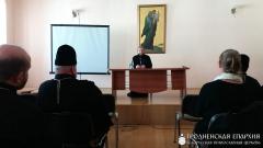 В Гродно состоялась лекция архимандрита Саввы (Мажуко) на тему «Христианство: трудности перевода»