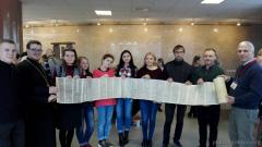 Молодежное братство Покровского собора посетило международную выставку "Беларусь и Библия"