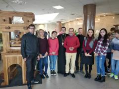 Молодежное братство Покровского собора посетило международную выставку "Беларусь и Библия"