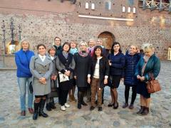 Международную выставку «Беларусь и Библия» в Национальной библиотеке посетили преподаватели воскресной школы Покровского собора