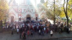 Пакровы ў кафедральным саборы Гродна адсвяткавалі традыцыйным фэстам "Пакроўскае свята"