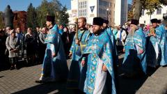 Пакровы ў кафедральным саборы Гродна адсвяткавалі традыцыйным фэстам "Пакроўскае свята"
