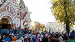 Пакровы ў кафедральным саборы Гродна адсвяткавалі традыцыйным фэстам "Пакроўскае свята"