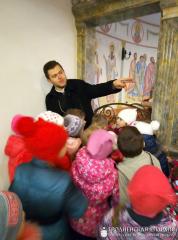 Воспитанники детского сада №77 посетили Предтеченский храм города Гродно