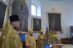 Архиепископ Артемий совершил литургию в храме деревни Самуйловичи