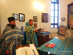 Соборное богослужение духовенства Мостовского благочиния