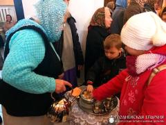 Соборное богослужение духовенства Мостовского благочиния