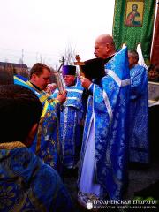 Соборное богослужение духовенства Мостовского благочиния