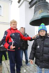 Участники детского лагеря посетили храм поселка Зельва