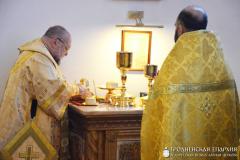 Архиепископ Артемий совершил литургию в храме в честь Собора Всех Белорусских Святых города Гродно