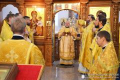 Архиепископ Артемий совершил литургию в храме в честь Собора Всех Белорусских Святых города Гродно