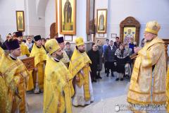 Архиепископ Артемий совершил литургию в храме в честь Собора Всех Белорусских Святых города Гродно