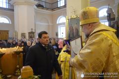 Архиепископ Артемий совершил литургию в храме деревни Дубно