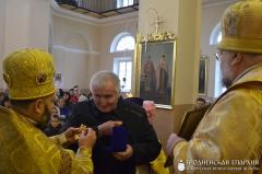 Архиепископ Артемий совершил литургию в храме деревни Дубно