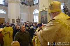 Архиепископ Артемий совершил литургию в храме деревни Дубно