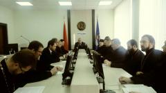 В Гродненском горисполкоме прошла встреча духовенства Гродненской епархии и руководства города