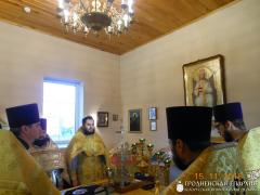 Годовщина освящения храма преподобной Евфросинии Полоцкой поселка Радунь