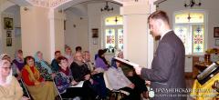 В храме святителя Луки прошла лекция «Гродненские события, повлиявшие на ход истории»