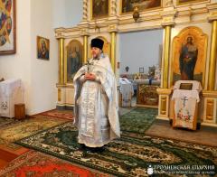 Престольный праздник в храме деревни Острово