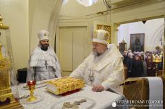 У Шчучыне праваслаўныя вернікі адзначылі прастольнае свята ў гонар Святого Архангела Міхаіла