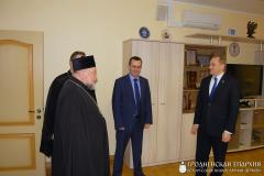 Архиепископ Артемий посетил Управление Следственного комитета по Гродненской области