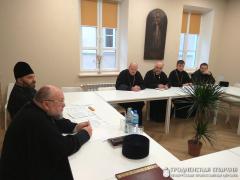 Состоялось очередное заседание епархиального совета