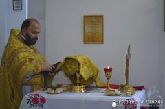 Архиепископ Артемий совершил литургию в храме деревни Мижеричи