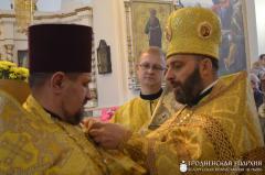 Архиепископ Артемий совершил литургию в храме деревни Мижеричи