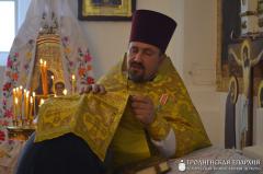 Архиепископ Артемий совершил литургию в храме деревни Мижеричи