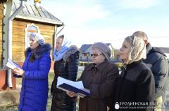 Архиепископ Артемий совершил литургию в храме поселка Вороново