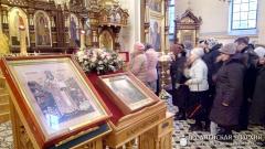 Архиепископ Артемий совершил литургию в кафедральном соборе города Гродно