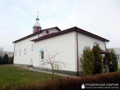 В храме при исправительной колонии города Волковыска была совершена Божественная литургия