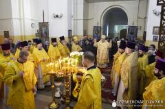 Архиепископ Артемий совершил литургию в храме деревни Волпа