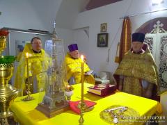 В храме прихода агрогородка Пески состоялось соборное богослужение духовенства Мостовского благочиния